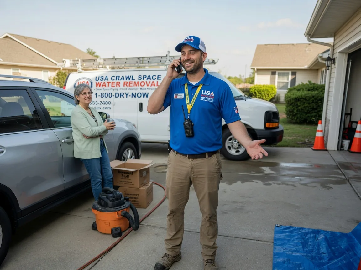 Crawl Space Water Removal Evansville, AR FAQs